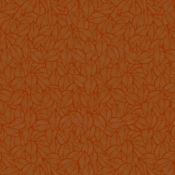 Motif Décoration Collection 921 Albero Orange Papier Peint Feuille Orange by Zéphyr and Co