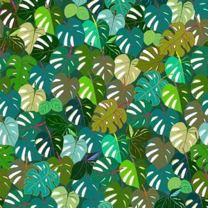 Motif philozoizeaux vert papier peint Motif philozoizeaux vert papier peint