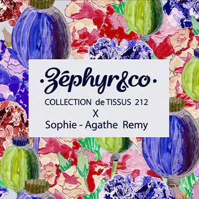 Catalogue d'édition de tissus Zéphyr and Co - Collection 212