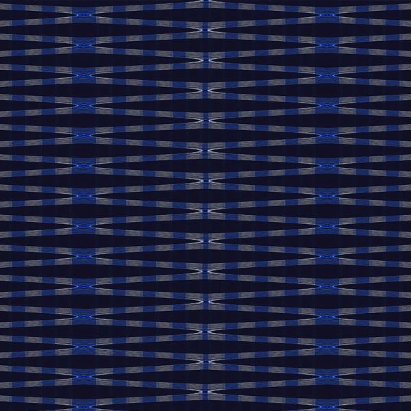 Motif Décoration Collection 221 Blusky n°3 Tissus Graphique Bleu Noir by Zéphyr and Co