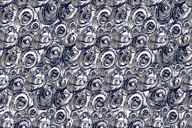 Motif Décoration Collection All Bluewind n°2 Tissus Spirale Abstrait Gris by Zéphyr and Co