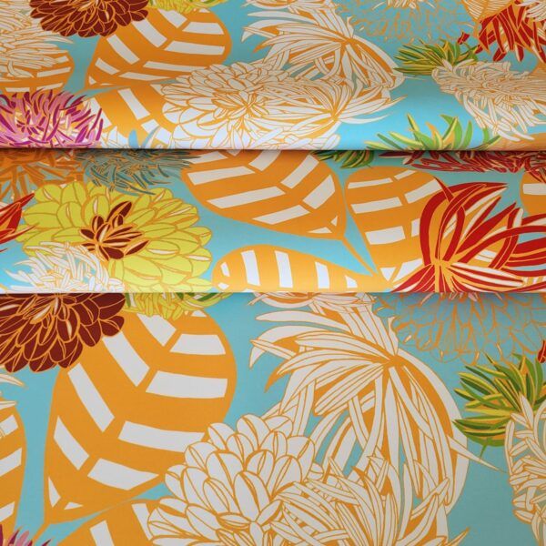 Motif Décoration Collection All Dahlia n°7 Tissus Floral  Multicolore  by Zéphyr and Co
