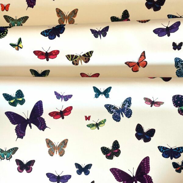 Motif Décoration Collection All Butterfly n°3 Tissus Papillons Multicolore  by Zéphyr and Co